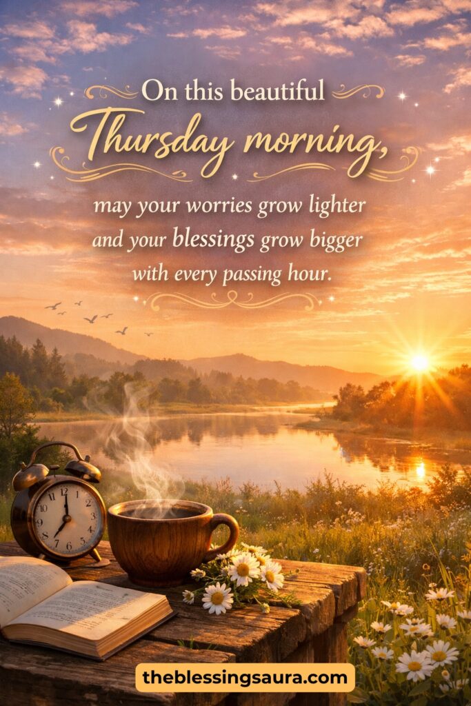 Good Morning Thursday Blessing