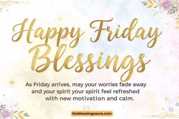 Happy friday blessings