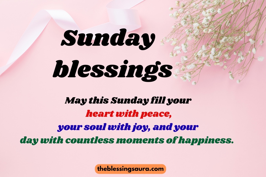 Sunday blessings