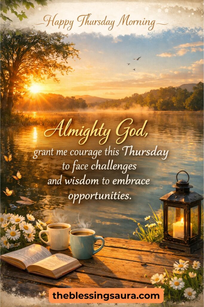 Thursday Blessings and prayers