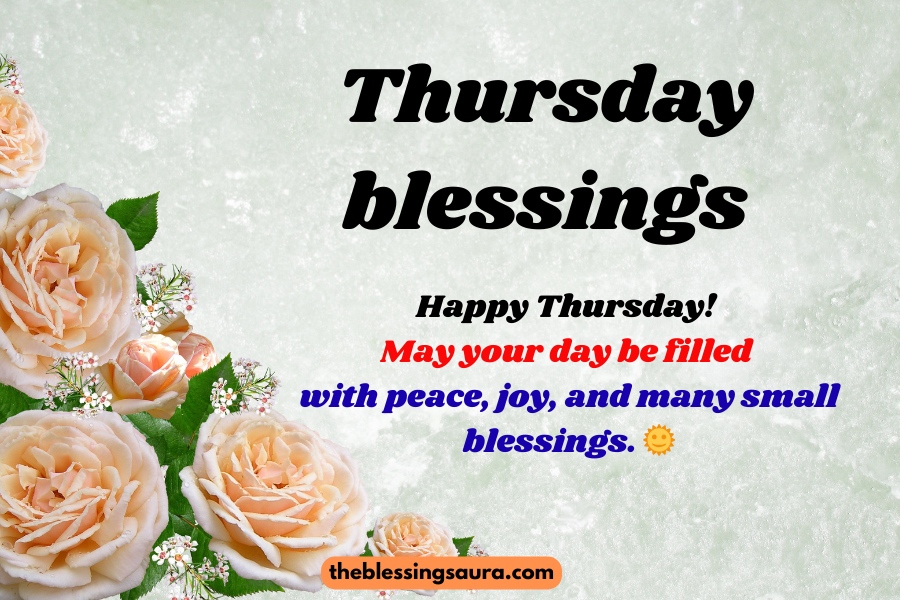 Thursday blessings
