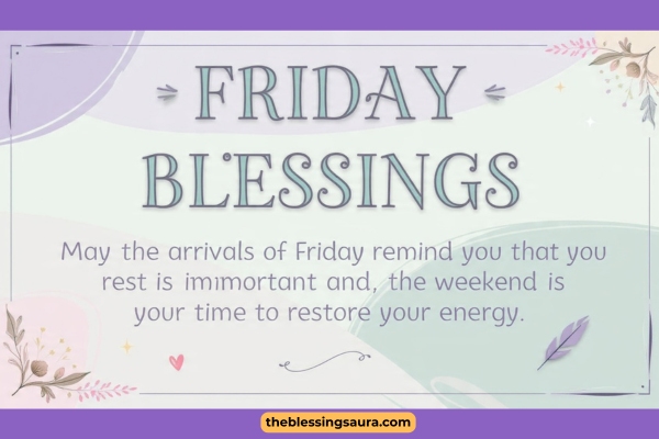 Weekend friday blessings